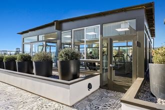 Fitness Center Located on the Rooftop of Santa Monica breeze by Wiseman