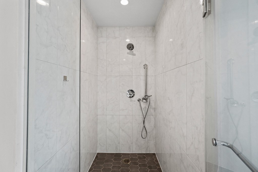 Large-Size Walk-In Shower