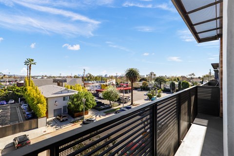Large-Size Balcony at Cole Grove by Wiseman, Los Angeles, CA, 90038