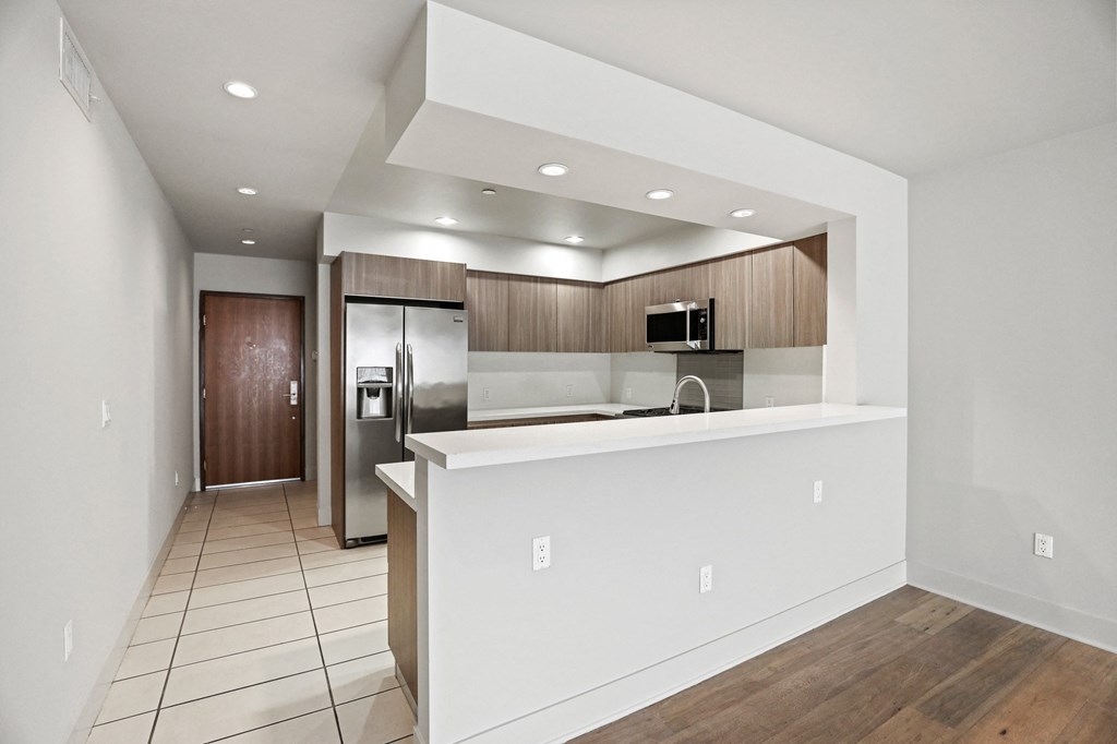 Front Entrance and Kitchen Area