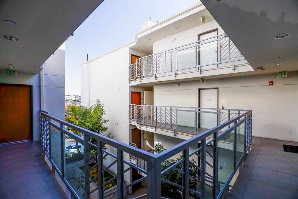 View of the Interior Courtyard