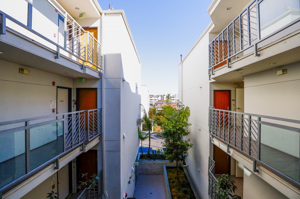 View of the Interior Courtyard
