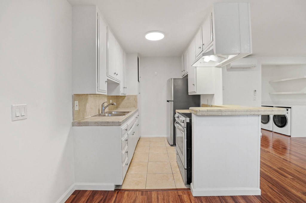 Kitchen with Stainless-Steel Appliances