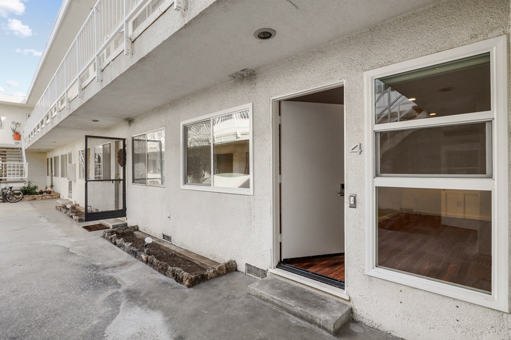 Lower Level Apartment Entrance