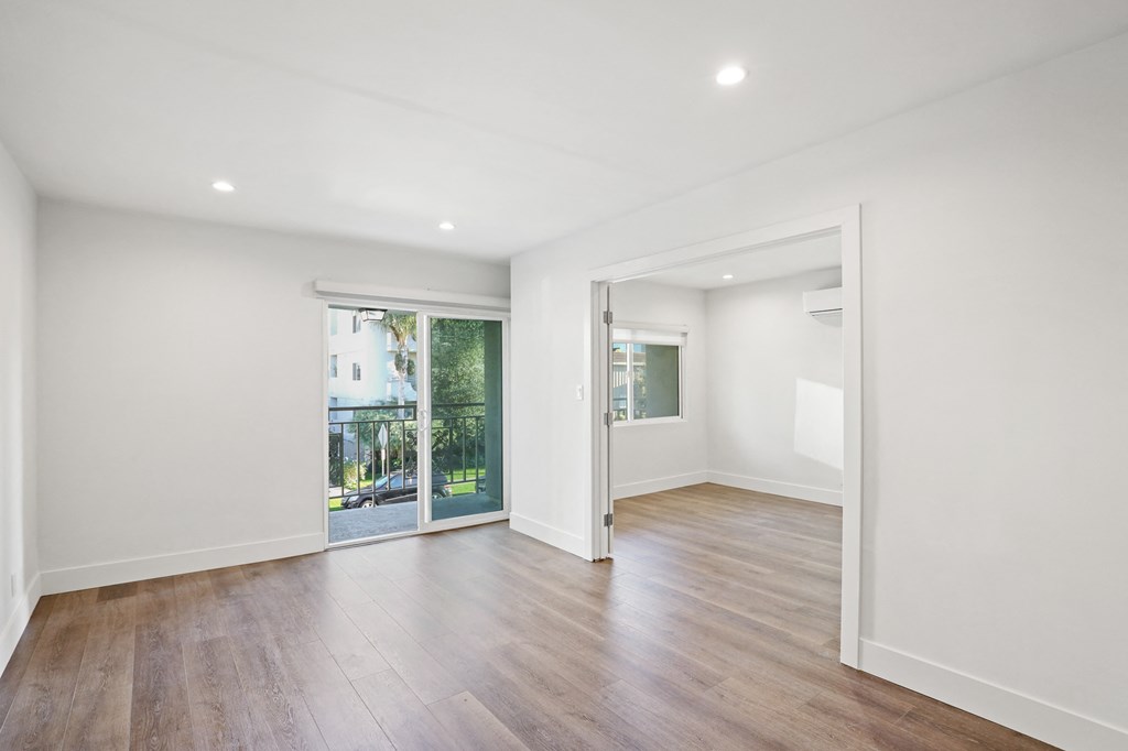 Living Room Space with Patio