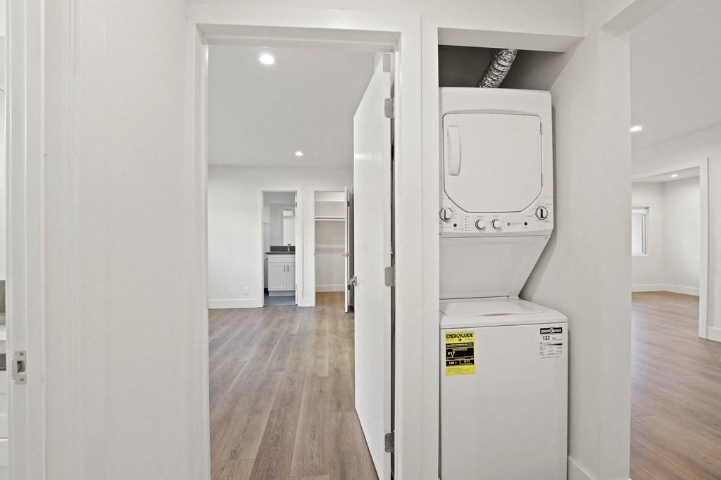 In-Suite Washer and Dryer