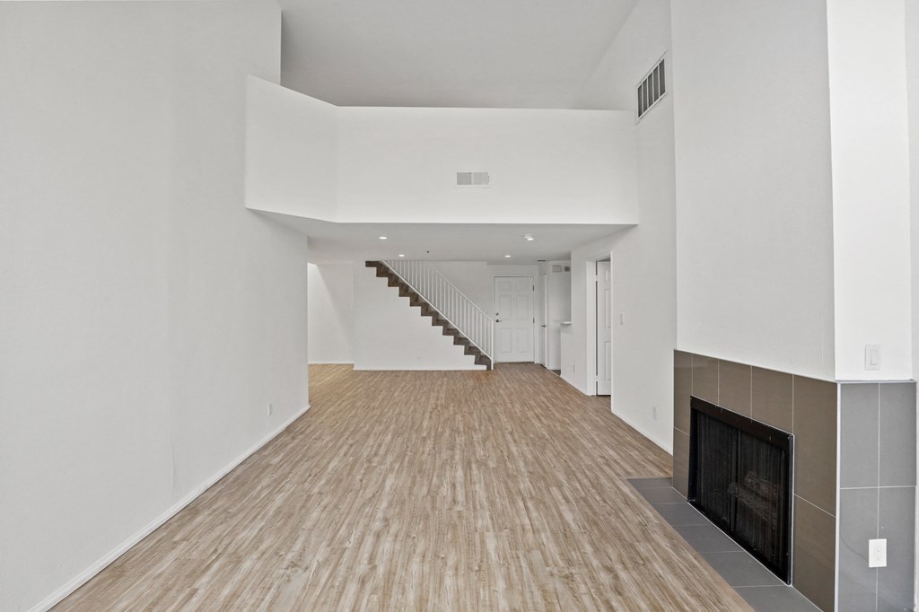 West LA apartment with Fireplace  and Vinyl Flooring