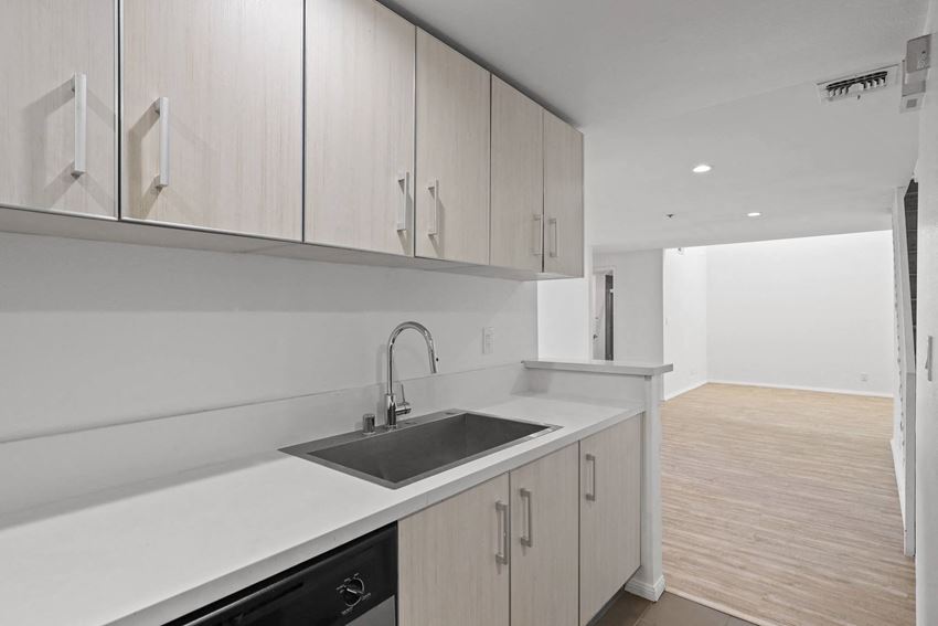 Modern Kitchens with Lots of Cabinet Space West LA apartments with modern updated kitchens