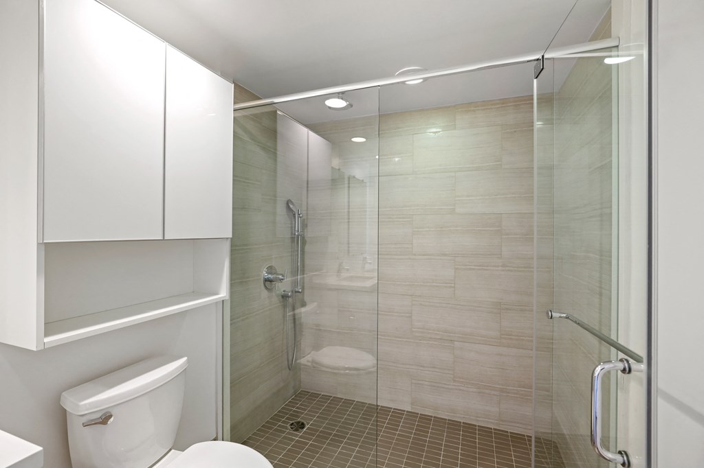 Full-Size Bathroom with Walk-In Shower