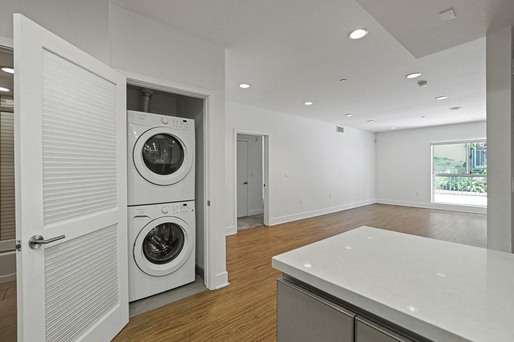 In-Suite Laundry and Open-Concept Living Rooms with Lots of Natural Light