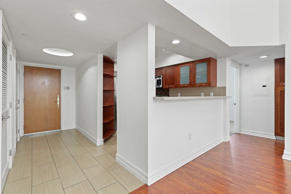 Entryway and Open-Concept Kitchen