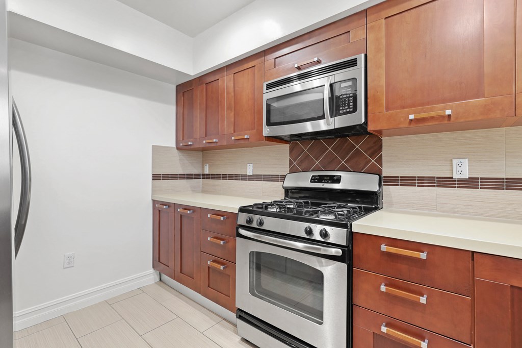 Kitchen with Stainless Appliances