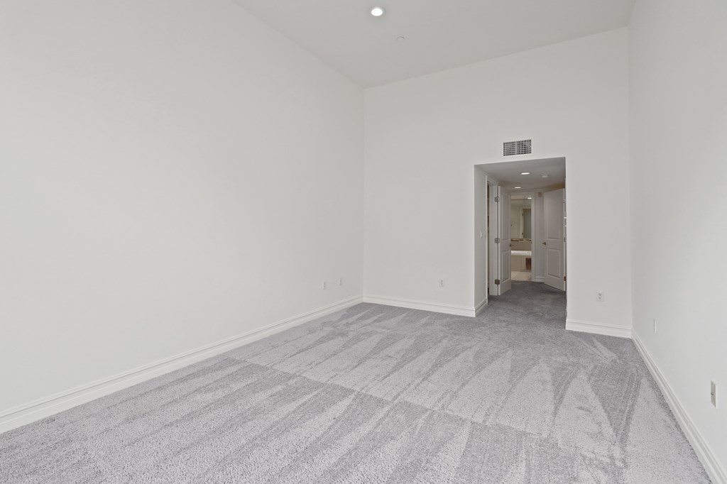 Full-Size Bedroom with Carpet