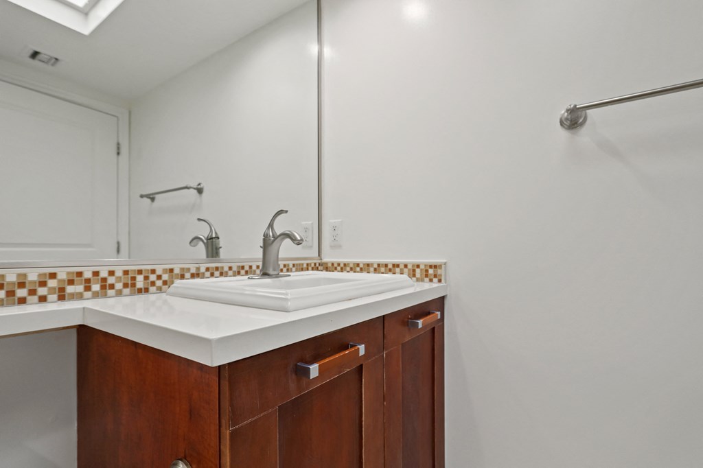 Bathroom with Cabinet Storage