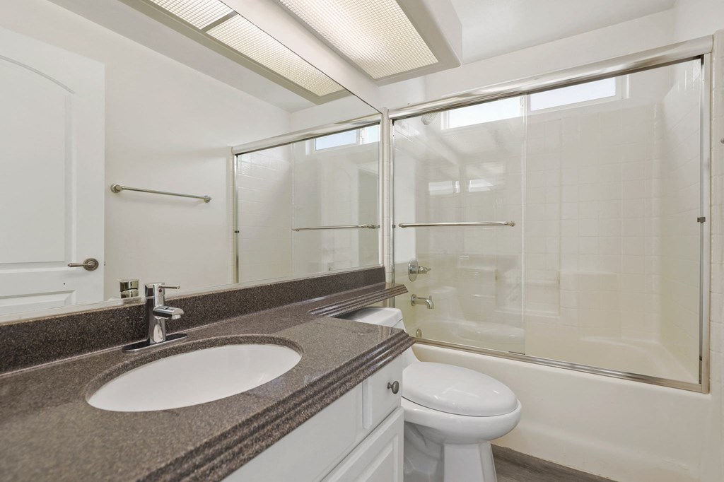 Bathroom With Full-Size Bathtub