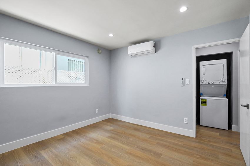 Bedroom with Recessed Lighting, Vinyl Flooring, and Windows Bedroom with Recessed Lighting, Vinyl Flooring, and Windows - Photo Gallery
