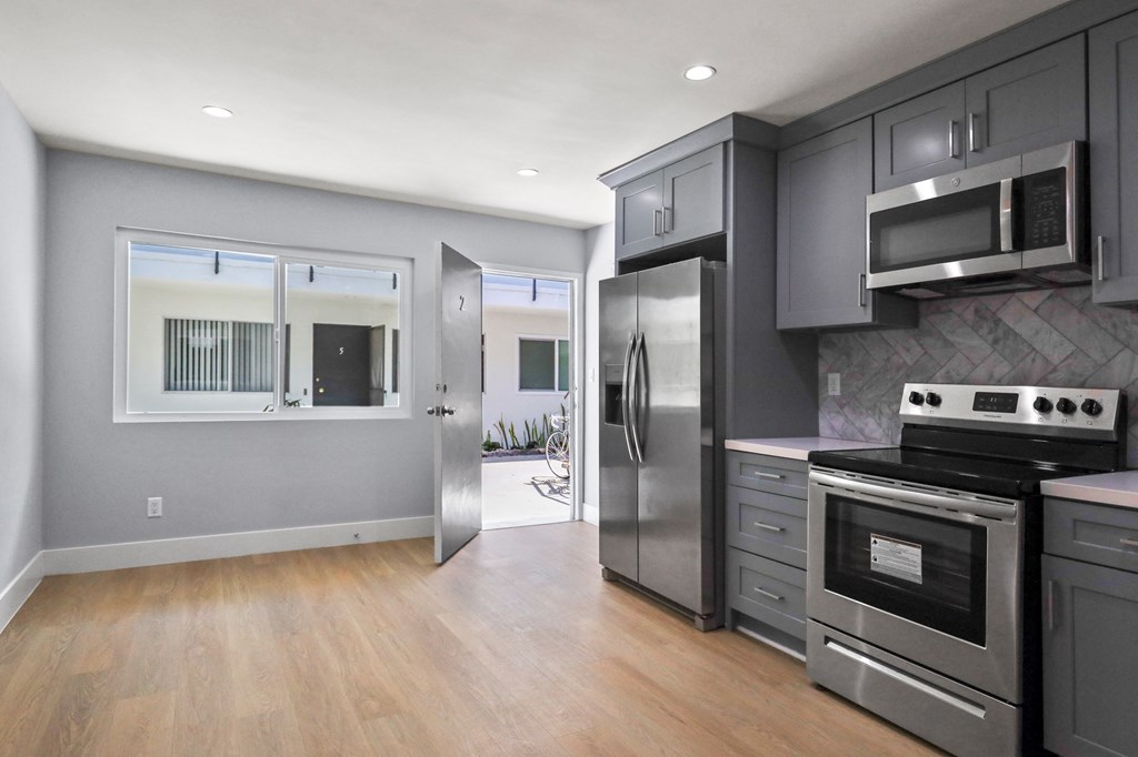 Front Entryway & Open-Concept Kitchen