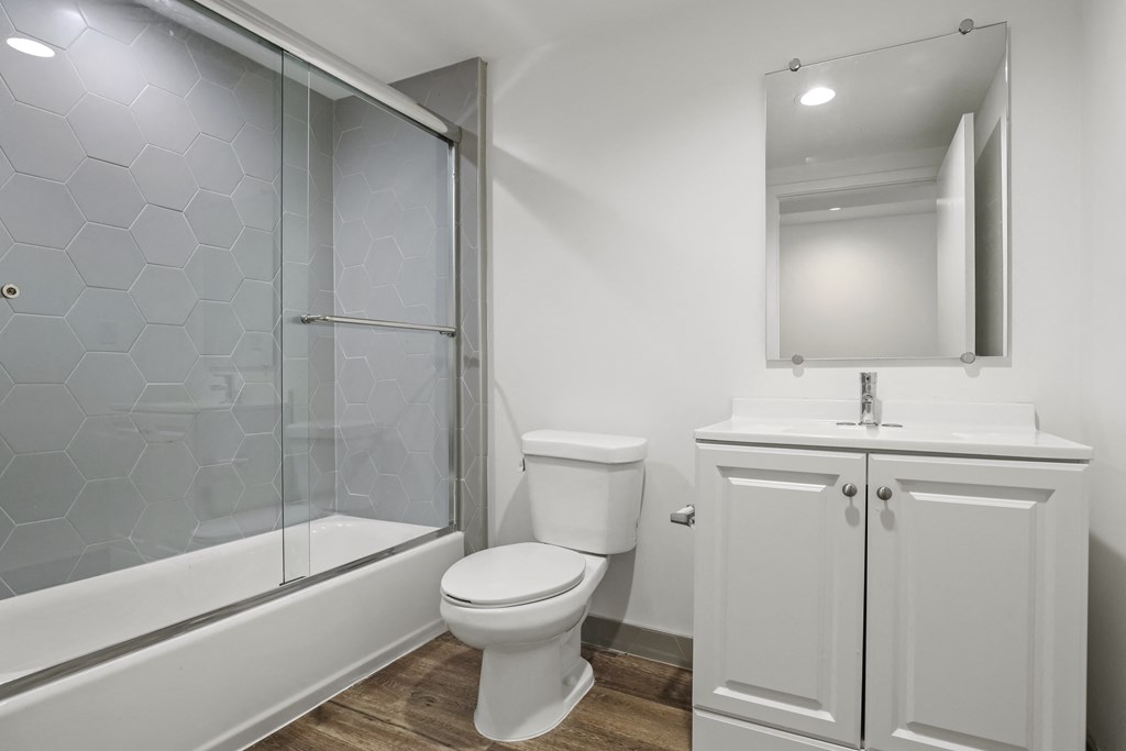 Bathroom With Full-Size Bathtub