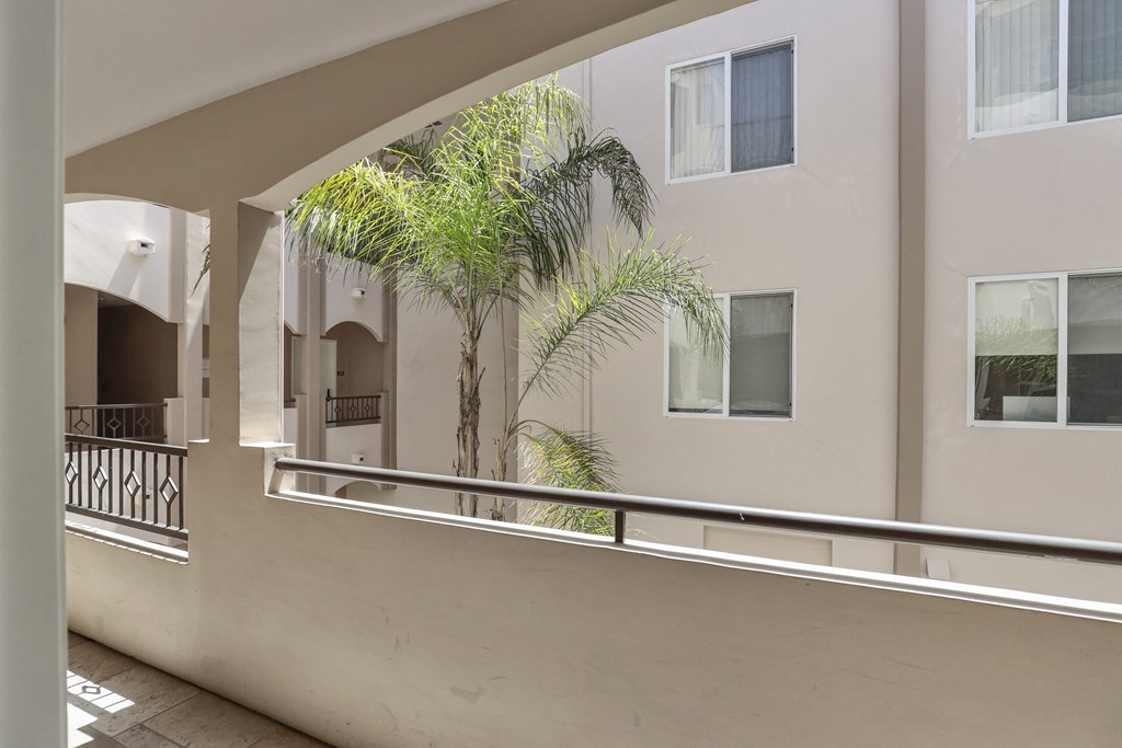 Courtyard of Armacost Colony by Wiseman