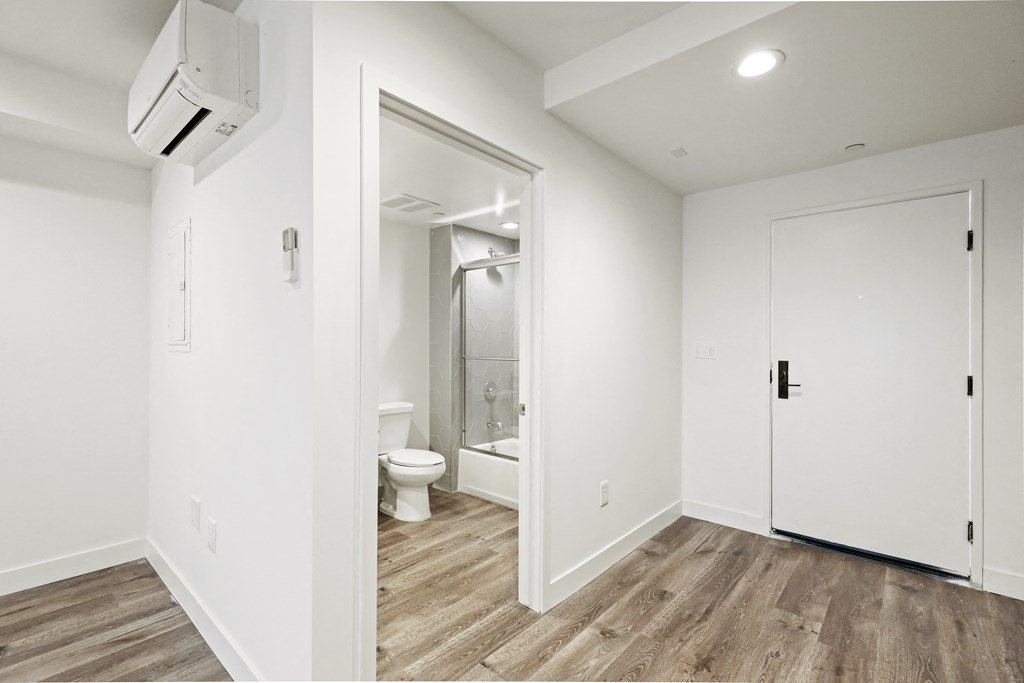 Apartment Home with AC, Recess Lighting, and Vinyl Wood Flooring