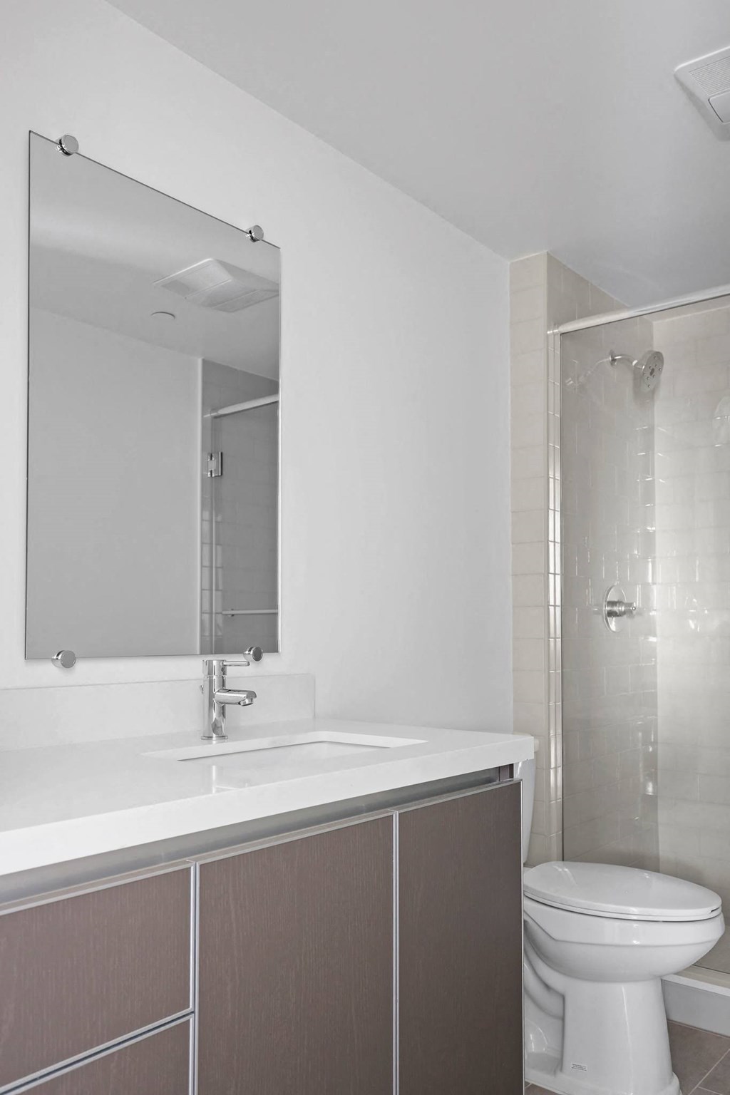Bathroom with Vanity Cabinet Storage
