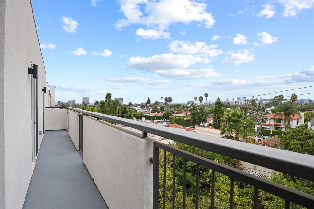 Balcony with Views of the City