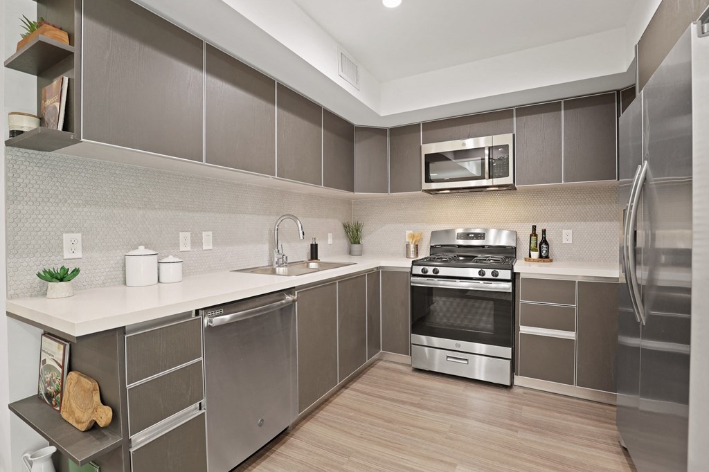 Large kitchens with updated appliances