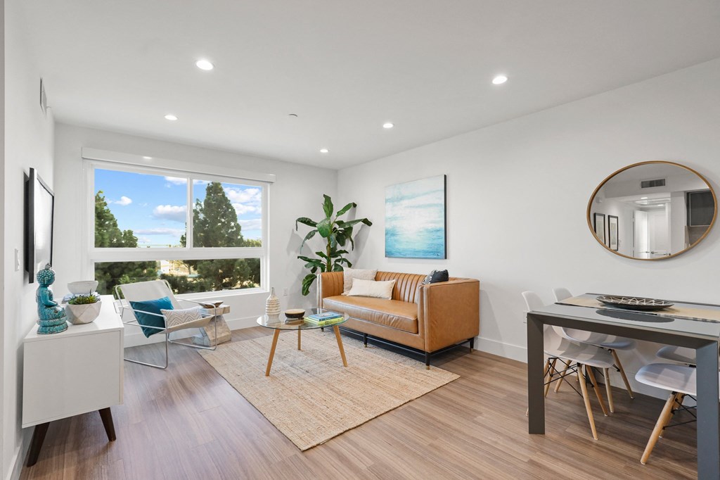 Living Room and Dining Space