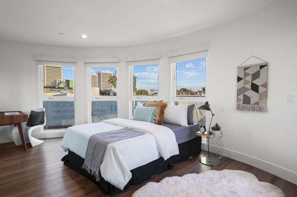 Spacious Master Suite with Large Windows