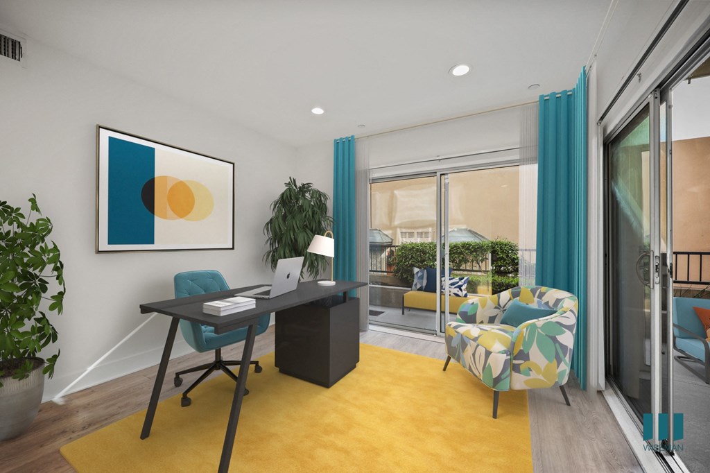 Office Space with Patio