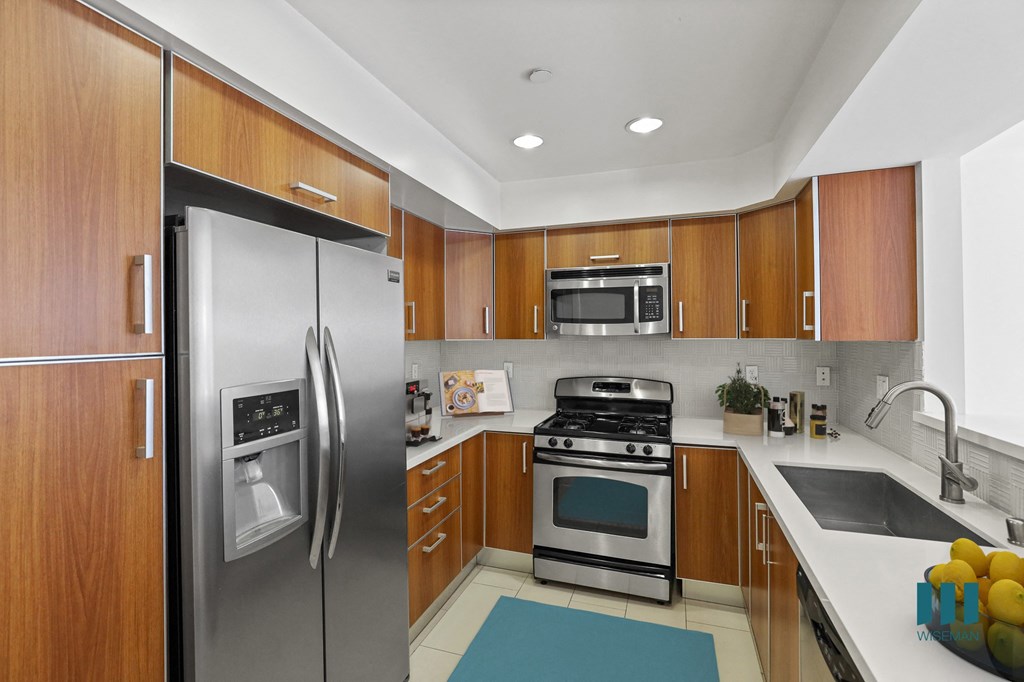 Kitchen with Energy-Efficient Appliances and Ample Cabinet Storage