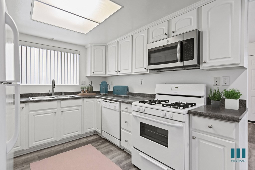 Full-Size Kitchen with Ample Cabinet Storage