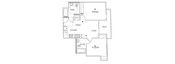 Admiral Floor Plan at Venice Wave by Wiseman, Venice, CA