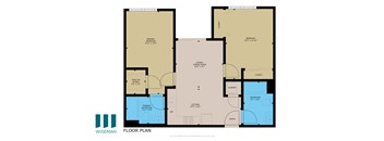 Ashwood 2 Floor Plan at Venice Wave by Wiseman, Venice