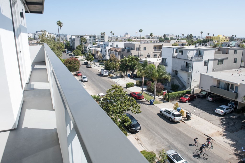 View from Upper Level Balcony of Dunn Station by Wiseman