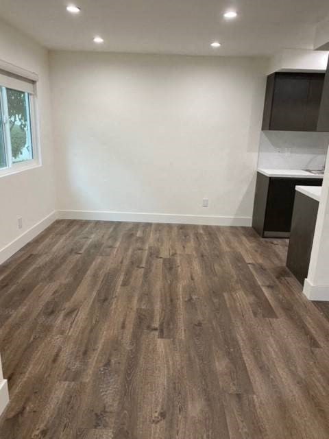 Dining Space with Recessed Lighting