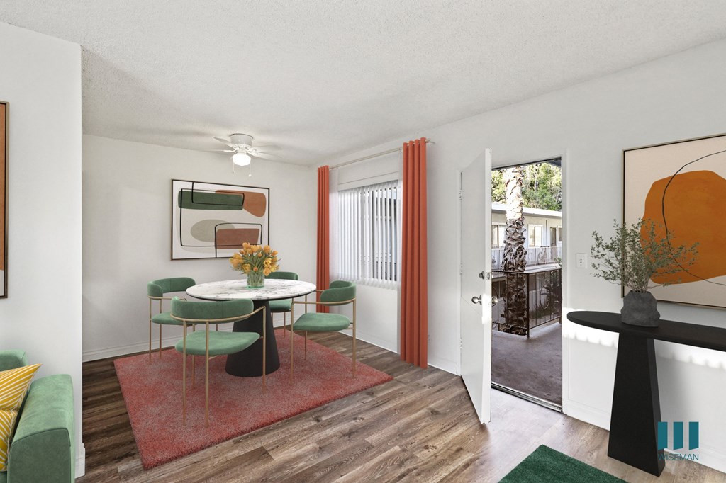 Entryway, Dining Room, and Office Space