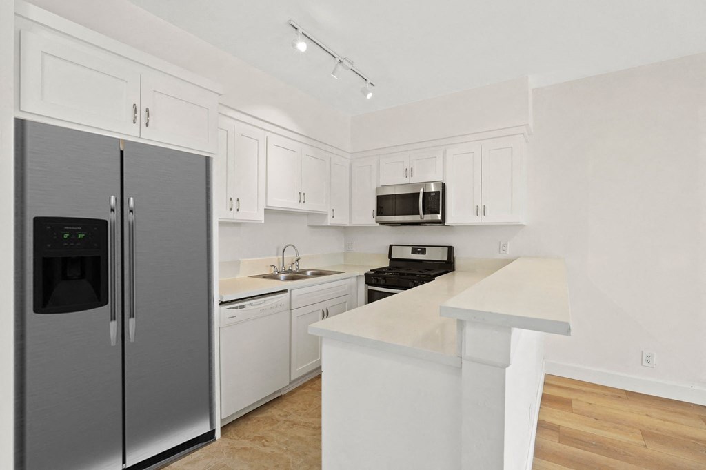 Kitchen with Energy-Efficient Appliances