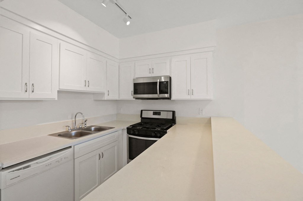 Kitchen with Dishwasher and Stove