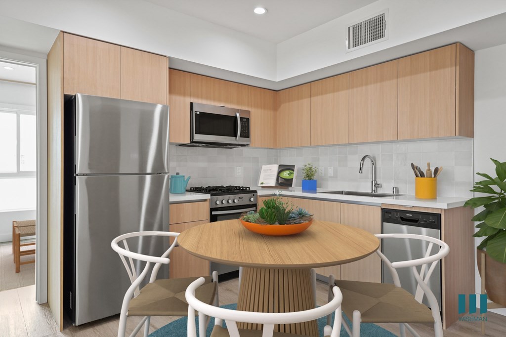 Open-Concept Kitchen with Stainless-Steel Appliances - Pacific Floor Plan