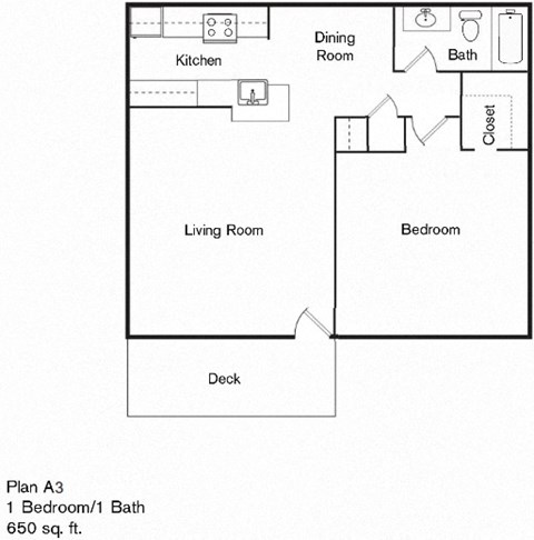 a floor plan of a house with a bedroom and a living room
