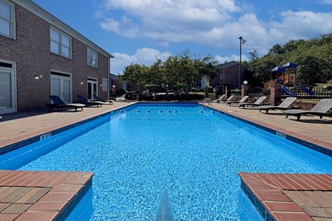 Ascot Place has a newly renovated swimming pool and sundeck with loungers