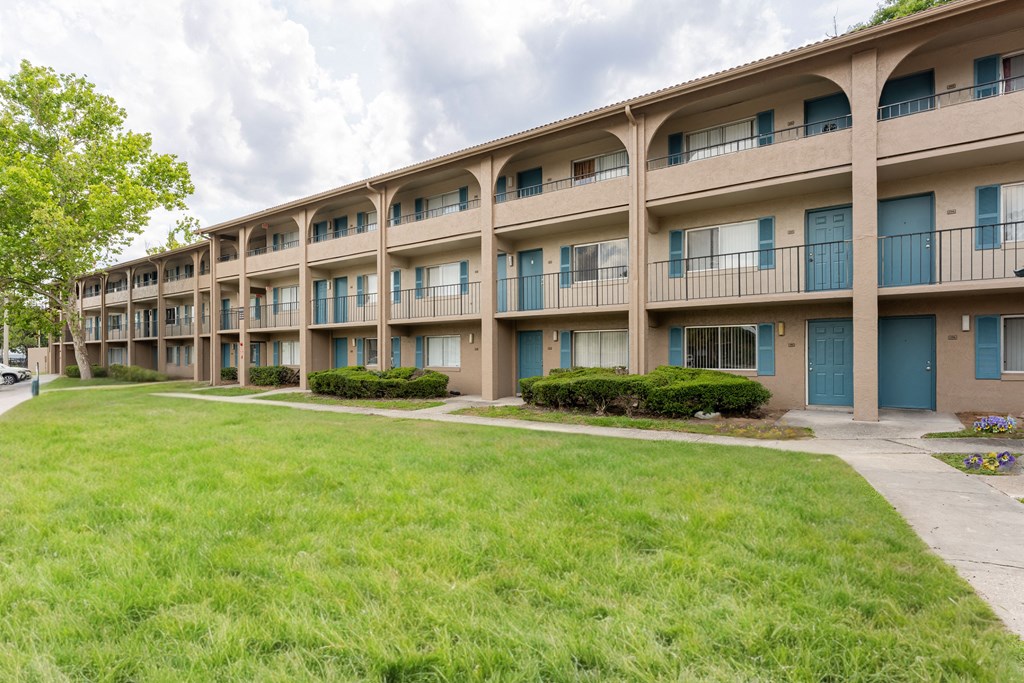 our apartments offer a clubhouse with a lounge and dining area