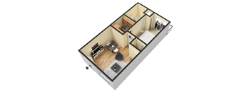 One Bedroom One Bath