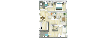 Two Bedroom Two Bath