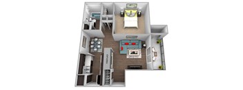 a floor plan of a two bedroom apartment with a living room and bedroom floor plan, transparent