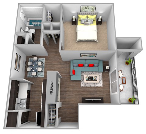 a floor plan of a two bedroom apartment with a living room and bedroom floor plan, transparent