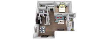 a floor plan of a two bedroom apartment with a living room and bedroom floor plan, transparent