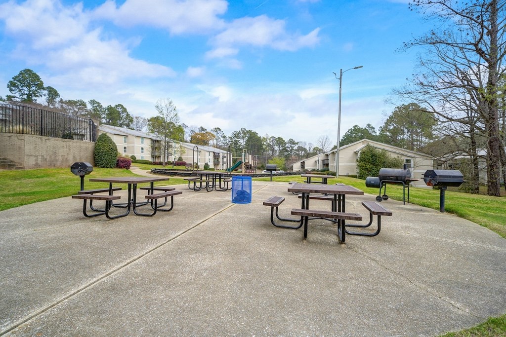 Picnic And BBQ at Hills at Hoover Apartments, Hoover, AL 35216