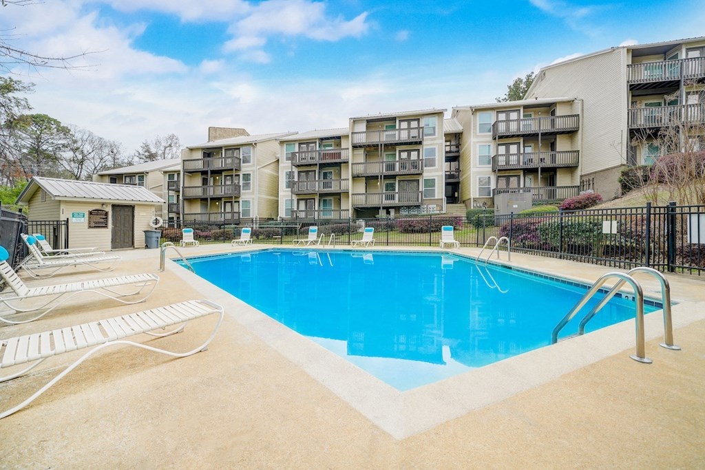 Pool at Hills at Hoover Apartments, Hoover, AL